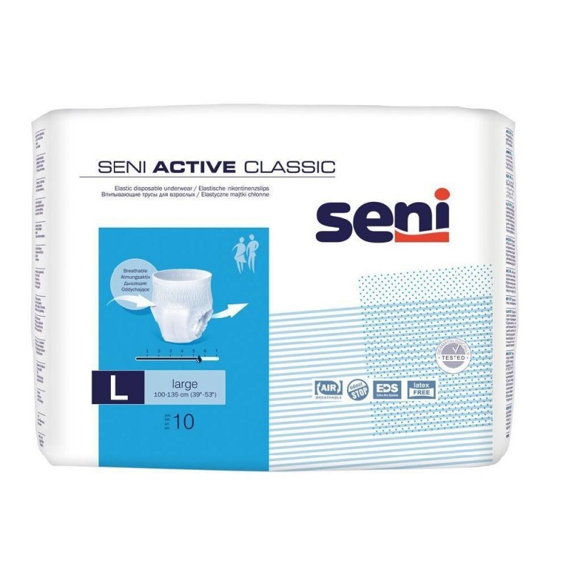 Chilot Seni Active Classic, Large, Nr 2, 10 buc