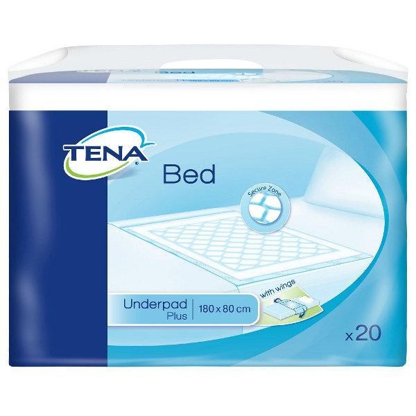 Paturici de protectie pat TENA Bed Plus 80x180 cm 20buc