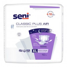 Scutece adulti Seni Classic Plus AIR, Extra Large, Nr 4, 10buc