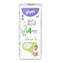 Scutece pentru copii Happy Maxi Nr 4, (8-14kg), 44 buc