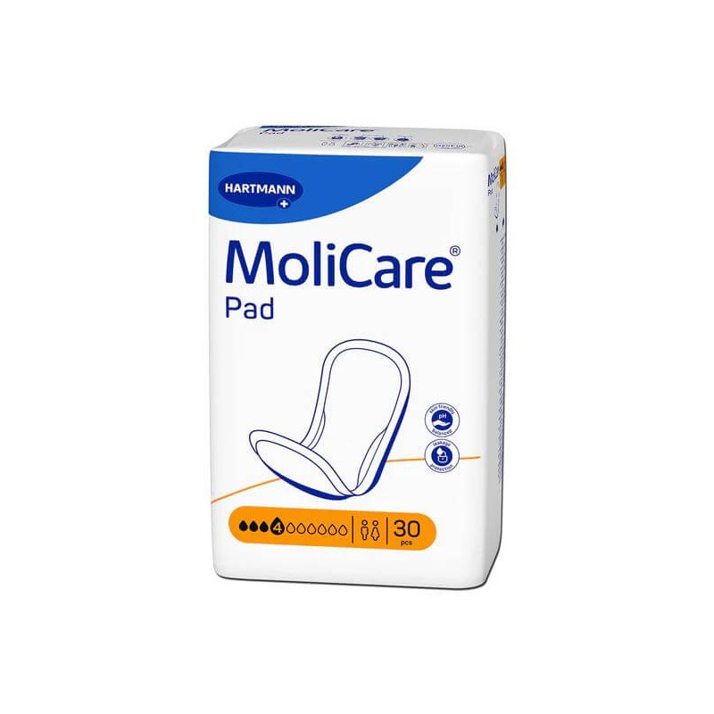 Tampoane absorbante incontinenta Molicare Pad, 4 picaturi, 30 buc