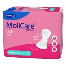 Tampoane absorbante incontinenta usoara Molicare Lady 4.5 pic Hartmann 14 buc