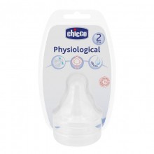 Chicco Physiologic tetina silicon flux normal 2buc