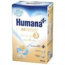 Lapte praf Humana HA3 sugari alergici 500gr
