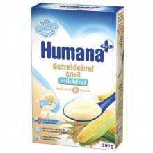 Humana Cereale Gris Fara Lapte 200gr