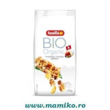 BIO Organic Cereale Miere si migdale Crocant 375 g