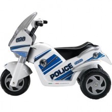 Peg Perego Tricicleta electrica Raider Police Polizei