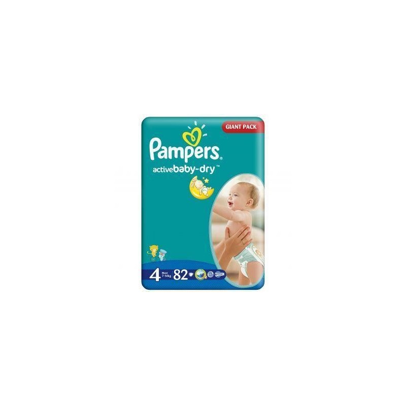 Scutece Pampers Active Baby Maxi Nr 4 82buc